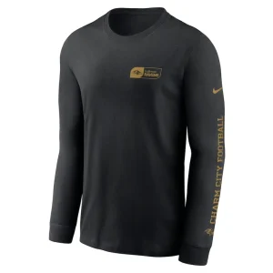 Baltimore ravens nike all out long sleeve t shirt Black M