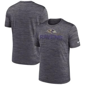 Baltimore ravens nike blitz velocity modern performance t shirt Black