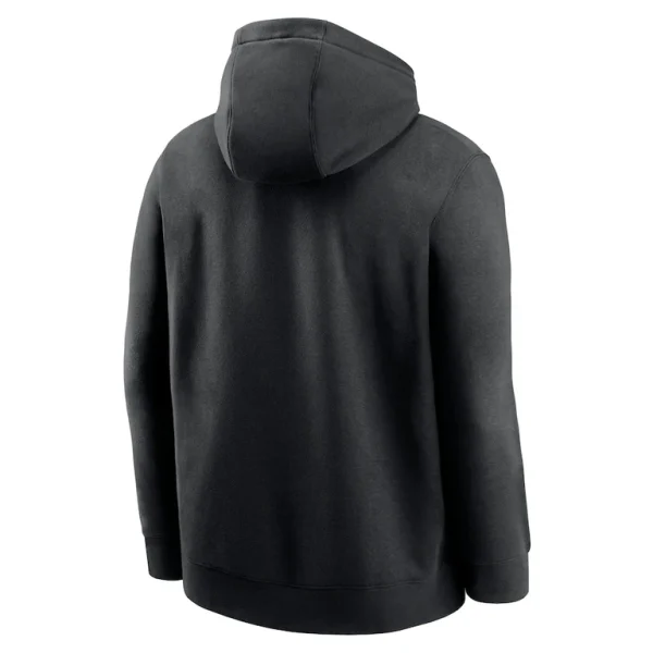 Baltimore ravens nike club fleece pullover hoodie Black L