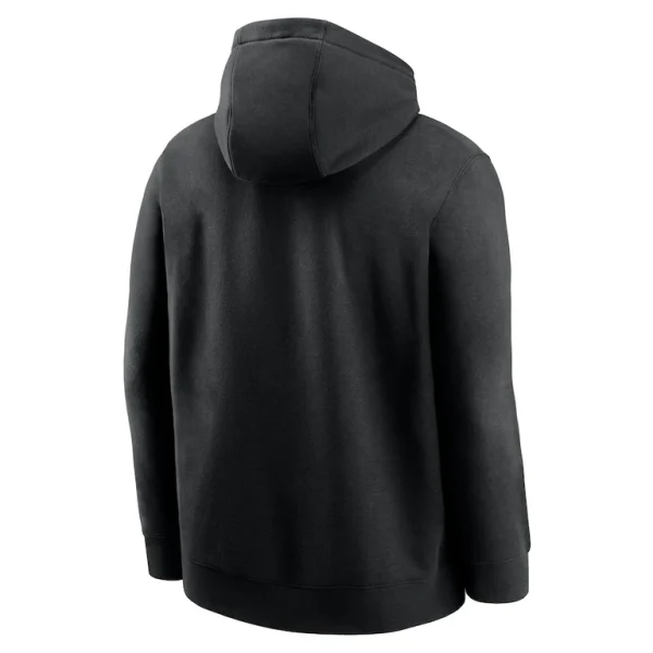 Baltimore ravens nike edge french terry club pullover hoodie Black L