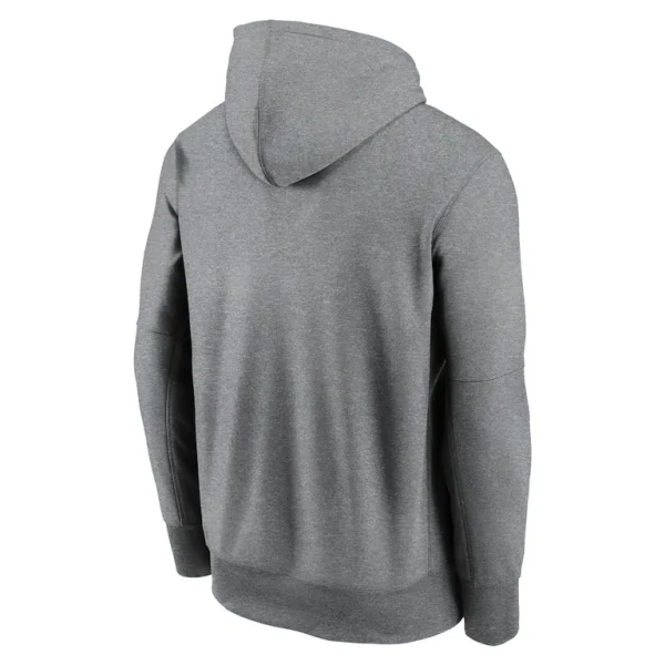 Baltimore ravens nike performance fleece pullover hoodie Heather gray L