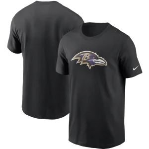 Baltimore ravens nike primary logo t shirt Black