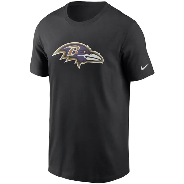 Baltimore ravens nike primary logo t shirt Black M