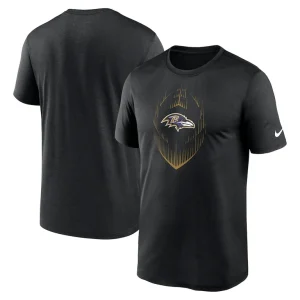 Baltimore ravens nike primetime legend icon performance t shirt Black