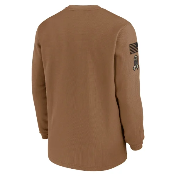 Baltimore ravens nike salute to service pullover sweatshirt Brown L