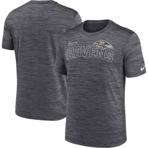 Baltimore ravens nike velocity arch performance t shirt Black