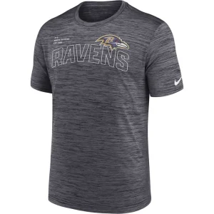 Baltimore ravens nike velocity arch performance t shirt Black M