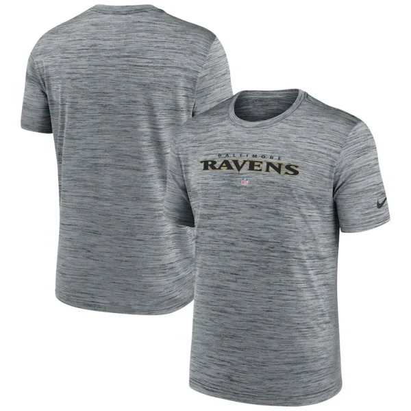 Baltimore ravens nike velocity performance t shirt Gray