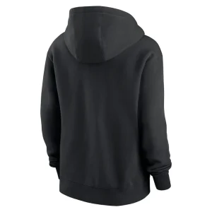 Baltimore ravens nike womens club fleece pullover hoodie Black M