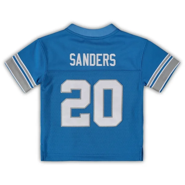 Barry sanders detroit lions mitchell ness infant 1996 retired legacy jersey Blue 24 MO