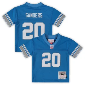 Barry sanders detroit lions mitchell ness infant 1996 retired legacy jersey Blue