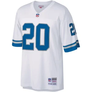 Barry sanders detroit lions mitchell ness legacy replica jersey White M