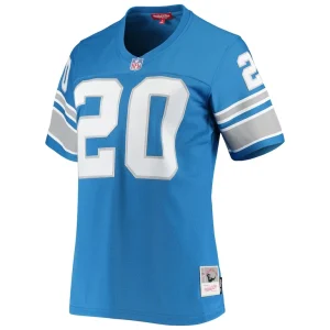 Barry sanders detroit lions mitchell ness womens 1996 legacy replica jersey Blue M