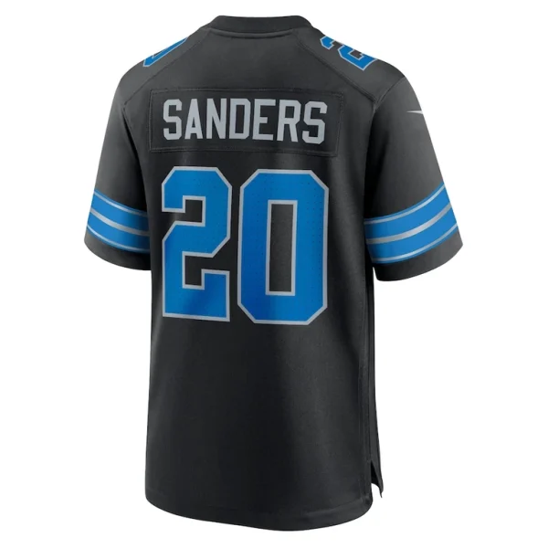 Barry sanders detroit lions nike 2nd alternate retired player game jersey Black L
