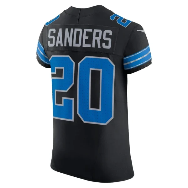 Barry sanders detroit lions nike retired player alternate vapor f.u.s.e. elite jersey Black 48