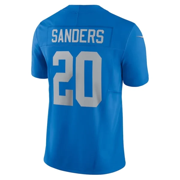 Barry sanders detroit lions nike vapor f.u.s.e. alternate limited jersey Blue L