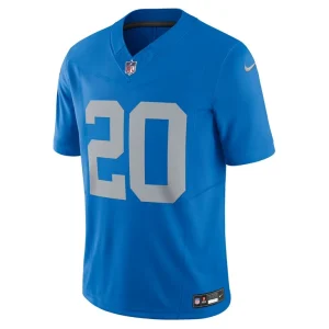 Barry sanders detroit lions nike vapor f.u.s.e. alternate limited jersey Blue M
