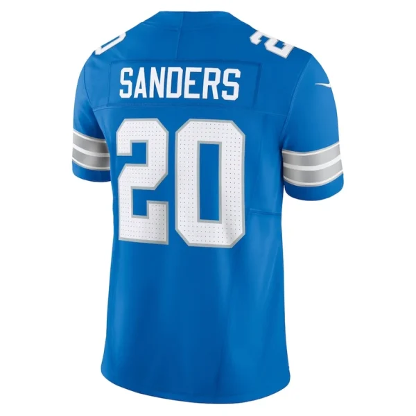 Barry sanders detroit lions nike vapor f.u.s.e. limited jersey Blue L
