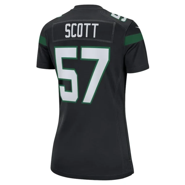 Bart scott new york jets nike womens retired player jersey Black L