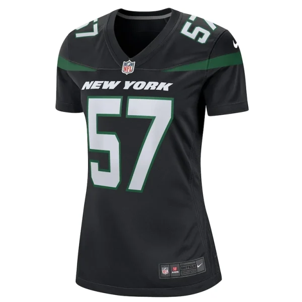 Bart scott new york jets nike womens retired player jersey Black M
