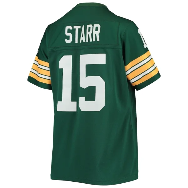 Bart starr green bay packers mitchell ness womens 1967 legacy replica player jersey Green L