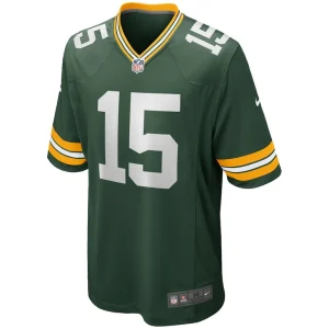 Bart starr green bay packers nike game retired player jersey Green M