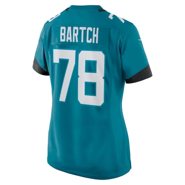 Ben bartch jacksonville jaguars nike womens game jersey Teal L
