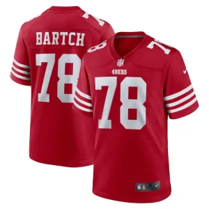 Ben bartch san francisco 49ers nike game jersey Scarlet