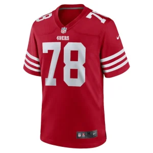 Ben bartch san francisco 49ers nike game jersey Scarlet M