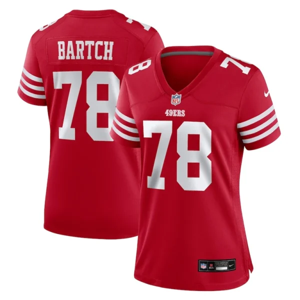 Ben bartch san francisco 49ers nike womens game jersey Scarlet