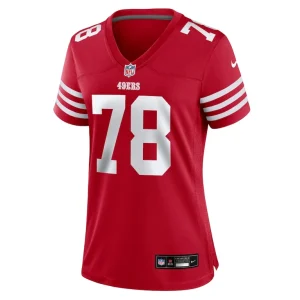 Ben bartch san francisco 49ers nike womens game jersey Scarlet M
