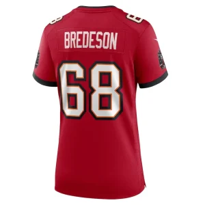 Ben bredeson tampa bay buccaneers nike womens game jersey Red L