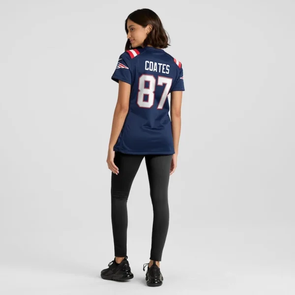 Ben coates new england patriots nike womens game retired player jersey Navy 2XL