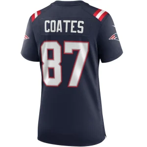Ben coates new england patriots nike womens game retired player jersey Navy L