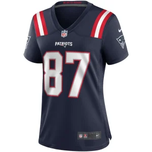 Ben coates new england patriots nike womens game retired player jersey Navy M