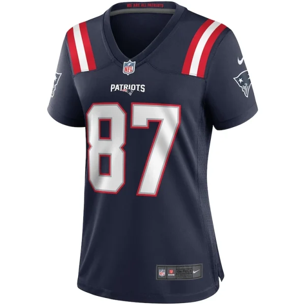Ben coates new england patriots nike womens game retired player jersey Navy M