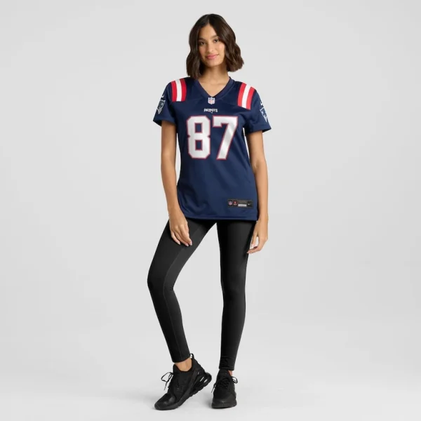 Ben coates new england patriots nike womens game retired player jersey Navy XL
