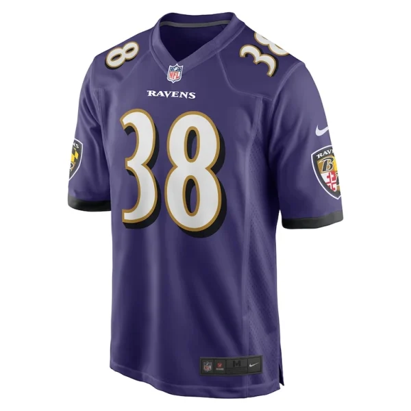 Ben mason baltimore ravens nike game jersey Purple M
