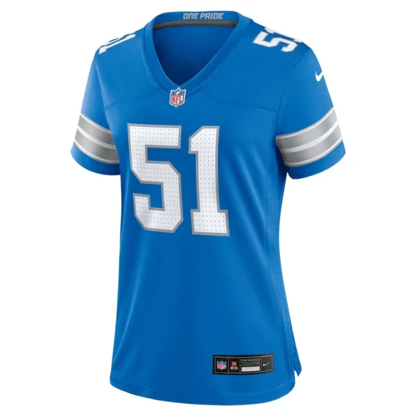 Ben niemann detroit lions nike womens team game jersey Blue M