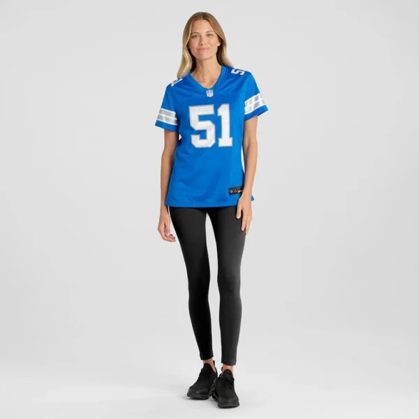 Ben niemann detroit lions nike womens team game jersey Blue XL