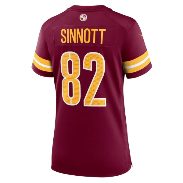Ben sinnott washington commanders nike womens game jersey Burgundy L