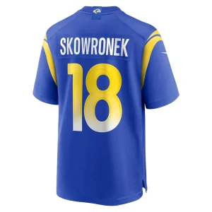 Ben skowronek los angeles rams nike game jersey Royal L
