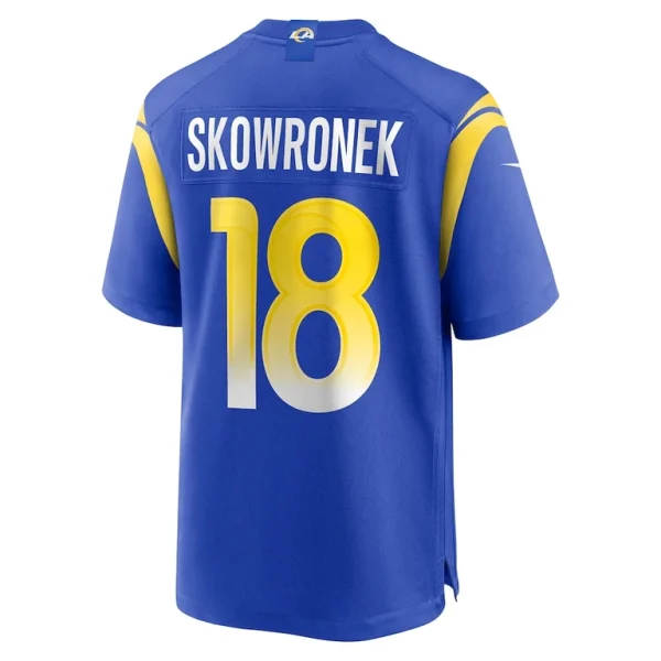 Ben skowronek los angeles rams nike game jersey Royal L