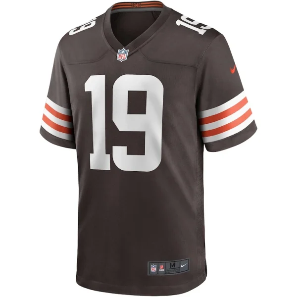Bernie kosar cleveland browns nike game retired player jersey Brown M