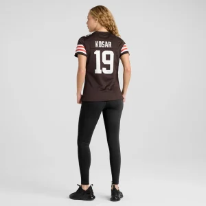 Bernie kosar cleveland browns nike womens game retired player jersey Brown 2XL