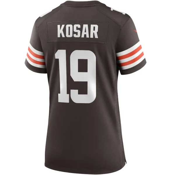 Bernie kosar cleveland browns nike womens game retired player jersey Brown L