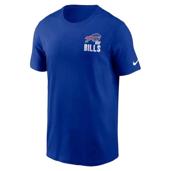Billieve buffalo bills nike blitz essential t shirt Royal M