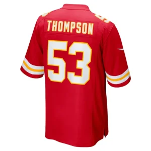 Bj thompson kansas city chiefs nike game jersey Red L
