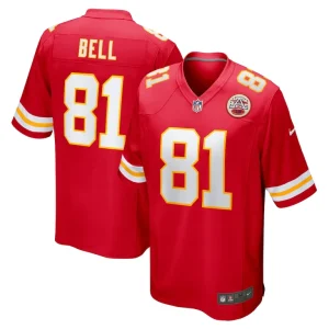 Blake bell kansas city chiefs nike game player jersey Red