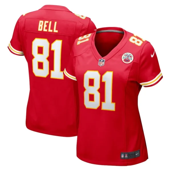 Blake bell kansas city chiefs nike womens game player jersey Red